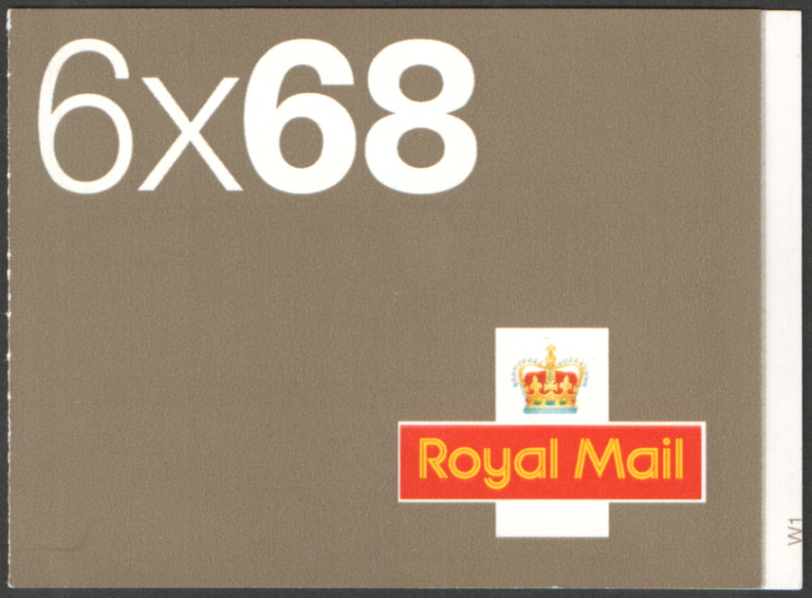 (image for) NB1 / SB4(3) Cyl W1 2002 Walsall 6 x 68p Self Adhesive Booklet
